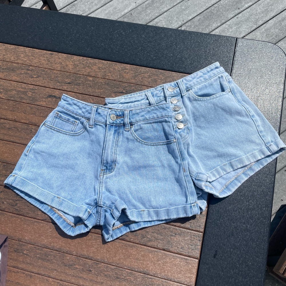 Two PacSun Mom Shorts Both Size 24